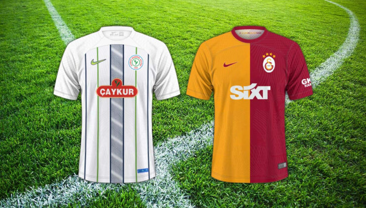 Süper Lig Rizespor – Galatasaray maçı ne zaman, saat kaçta, hangi kanalda?